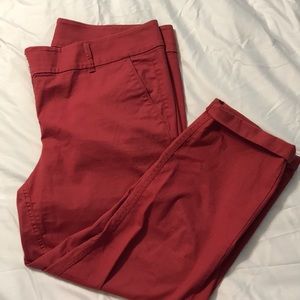Nantucket Red LOFT pants